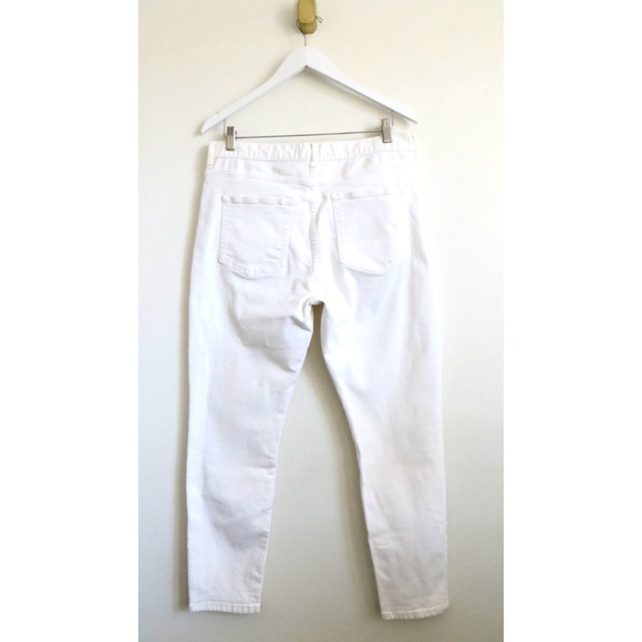 Everlane Denim Jeans High Rise Skinny Ankle White SZ 32 - Picture 10 of 13